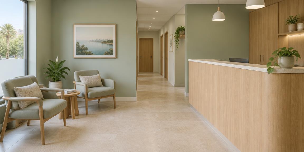 Taringa Central reception and clinic